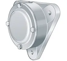 Produktfoto 1 von F511-WB-L Guss-Gehäuse