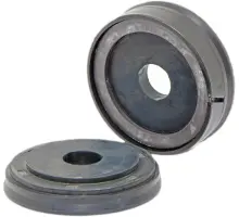 Produktfoto 1 von T-DUO-PM 40X10X22 mm Doppeltopfmanschette + Magnet, 72NBR708