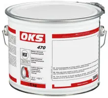 Produktfoto 1 von OKS 470, 5 kg Hobbock Hochleistungsfett, weiß
