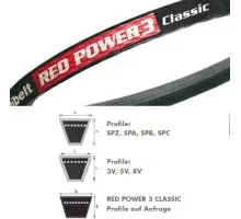 SPB 1800 RP Keilriemen, Red Power 3