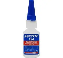 Produktfoto 1 von Loctite 424, 20 g Flasche Sofortklebstoff