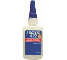 Produktfoto 1 von Loctite 422, 50 g Flasche Sofortklebstoff