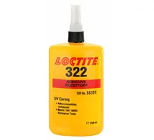 Produktfoto 1 von Loctite 322, 250 ml Flasche UV-Konstruktionsklebstoff