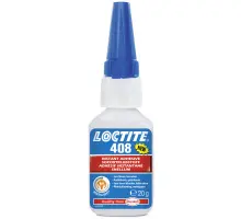 Produktfoto 1 von Loctite 408, 20 g Flasche Sofortklebstoff
