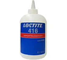 Produktfoto 1 von Loctite 416, 500 g Flasche Sofortklebstoff