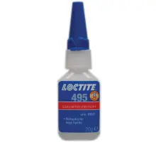 Produktfoto 1 von Loctite 495, 20 g Flasche Sofortklebstoff
