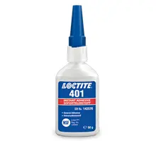 Produktfoto 1 von Loctite 401, 50 g Flasche Sofortklebstoff