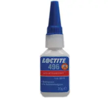 Produktfoto 1 von Loctite 496, 20 g Flasche Sofortklebstoff