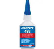 Produktfoto 1 von Loctite 493, 50 g Flasche Sofortklebstoff