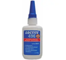 Produktfoto 1 von Loctite 496, 50 g Flasche Sofortklebstoff