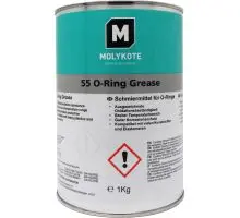 Produktfoto 1 von Molykote 55, 1 kg Dose Schmierfett, für O-Ringe