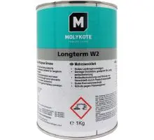 Produktfoto 1 von Molykote Longterm W2, 1 kg Dose Hochleistungsfett