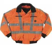 Produktfoto 1 von 05020-660-14, Gr.S Pilotjacke, hi-vis orange