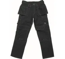 06131-630-09, Gr.82C45 Hose mit Hängetaschen, schwarz