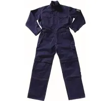 Produktfoto 1 von 06619-135-010, Gr.82C56 Overall mit Knietaschen, schwarzblau