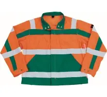 Produktfoto 1 von 07109-860-1403, Gr.L Jacke, hi-vis orange/grün