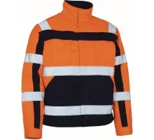 Produktfoto 1 von 07109-860-141, Gr.M Jacke, hi-vis orange/marine