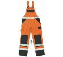 Produktfoto 1 von 07169-860-14888, Gr.76C52 Latzhose mit Knietaschen