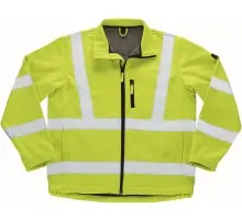 Produktfoto 1 von 08005-159-17, Gr.2XL Soft Shell Jacke, hi-vis gelb