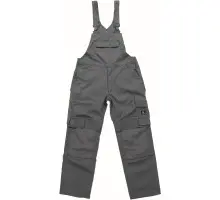 Produktfoto 1 von 08269-010-888, Gr.76C46 Latzhose mit Knietaschen, anthrazit
