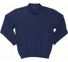 Produktfoto 1 von 00785-280-01, Gr.L Polo-Sweatshirt, marine