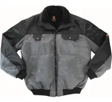 00922-620-8889, Gr.XS Pilotjacke, anthrazit/schwarz