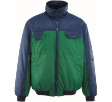 Produktfoto 1 von 00922-620-31, Gr.5XL Pilotjacke, grün/marine