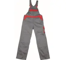 Produktfoto 1 von 00969-430-88802, Gr.90C48 Latzhose, anthrazit/rot