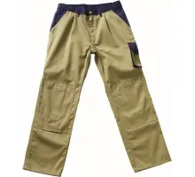 Produktfoto 1 von 00979-430-51, Gr.82C43 Hose mit Knietaschen, khaki/marine