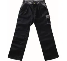 00979-430-9888, Gr.82C42 Hose mit Knietaschen, schwarz/anthrazit