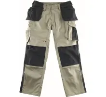 Produktfoto 1 von 14031-203-5509, Gr.76C56 Hose mit Hängetaschen, hellkhaki/schwarz