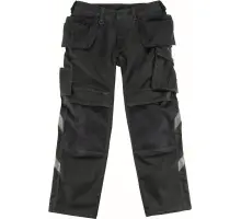 14131-203-09, Gr.76C46 Hose mit Hängetaschen, schwarz