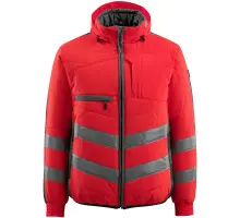 Produktfoto 1 von 15515-249-22218, Gr.S Jacke, hi-vis rot/dunkelanthrazit