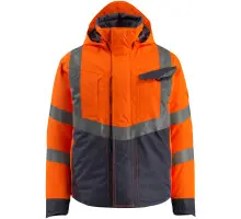 Produktfoto 1 von 15535-231-14010, Gr.M Winterjacke, hi-vis orange/schwarzblau