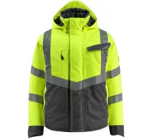 15535-231-1718, Gr.3XL Winterjacke, hi-vis gelb/dunkelanthrazit