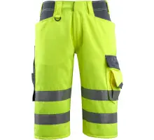 15549-860-17010, Gr.C44 Shorts, lang, hi-vis gelb/schwarzblau