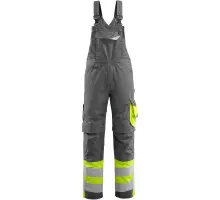 Produktfoto 1 von 15669-860-1817, Gr.90C54 Latzhose mit Knietaschen