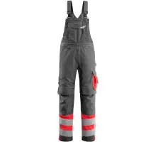 Produktfoto 1 von 15669-860-18222, Gr.90C46 Latzhose mit Knietaschen