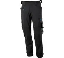 Produktfoto 1 von 17079-311-09, Gr.82C48 Hose mit Knietaschen, schwarz