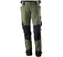 Produktfoto 1 von 17079-311-33, Gr.82C52 Hose mit Knietaschen, moosgrün
