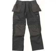 Produktfoto 1 von 10131-154-09, Gr.82C48 Hose mit Hängetaschen, schwarz
