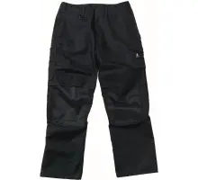 10179-154-09, Gr.76C54 Hose mit Knietaschen, schwarz