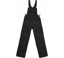 Produktfoto 1 von 10569-442-09, Gr.90C62 Latzhose mit Knietaschen, schwarz
