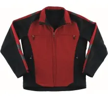 Produktfoto 1 von 12002-149-0209, Gr.3XL Soft Shell Jacke, rot/schwarz