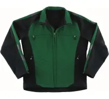 Produktfoto 1 von 12002-149-0309, Gr.L Soft Shell Jacke, grün/schwarz