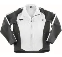 Produktfoto 1 von 12002-149-0618, Gr.S Soft Shell Jacke, weiß/dunkelanthrazit