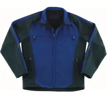 Produktfoto 1 von 12002-149-11010, Gr.4XL Soft Shell Jacke, kornblau/schwarzblau