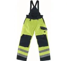 Produktfoto 1 von 13892-217-17010, Gr.L Winterhose, hi-vis gelb/schwarzblau