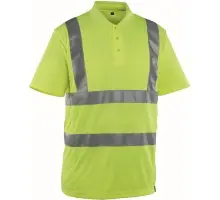 Produktfoto 1 von 50114-949-17, Gr.M Polo-Shirt, hi-vis gelb