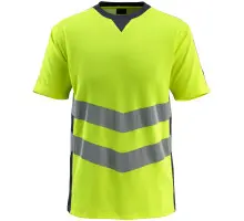 50127-933-17010, Gr.3XL T-Shirt, hi-vis gelb/schwarzblau
